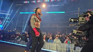 Roman Reigns Wrestlemania XL Night Two Entrance #wwe #wrestling #wrestlemania #romanreigns