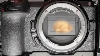 Trick to avoid dust during lens changes on Nikon Z6 and Z7 cameras