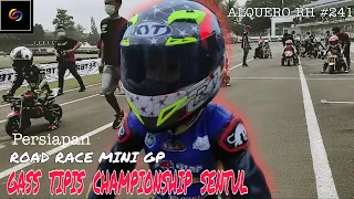 Persiapan Road Race Mini GP Gass Tipis Championship Sentul Karting Beginner