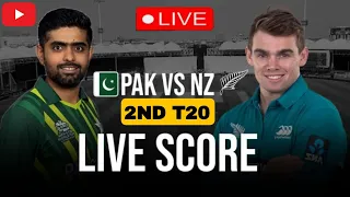 🔴 Live: Pakistan VS New Zealand 2nd T20 live PAK vs NZ 2nd T20I match score card #pakvsnz