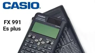 شرح توضيحي الة حاسبة Casio 991 تايلندي