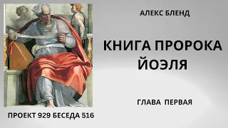 Проект 929 Беседа 516 Книга Пророка Йоэля (Иоиля). Глава 1