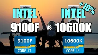 9100F vs 10600K - 2060S. CSGO, Fortnite, PUBG, GTAV, Overwatch.