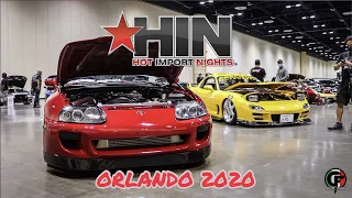 HOT IMPORT NIGHTS (HIN) ORLANDO FLORIDA 2020 | C.F.RACING | 4K
