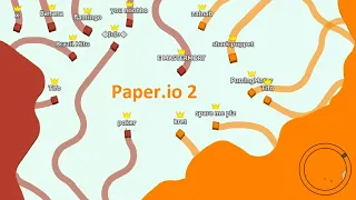 Paper.io 2 [Teams] Map Control: 100.00%