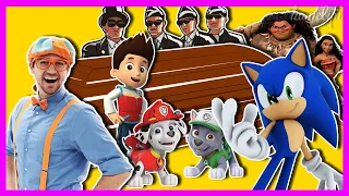 Blippi & Moana & Sonic the Hedgehog & Paw Patrol Ryder - Coffin Dance Meme Song Astronomia (COVER)