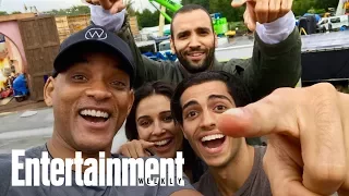 Aladdin: Will Smith Shares 1st Cast Photo From Live-Action Set | News Flash | Entertainment Weekly