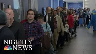 Midterms 2018: Voters Battle Long Lines And Malfunctioning Machines | NBC Nightly News