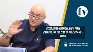 Riyaz Sayed-Khaiyum had a total package for the year of $387,790.08 - Amrit