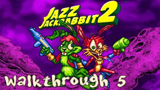 Jazz Jackrabbit 2 - Walkthrough #5 - Level [13-18] + Boss #5