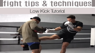 Low Kick Tutorial & Drills