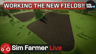 Working The New Fields - No Mans's Land FS22 LIVE Stream!!