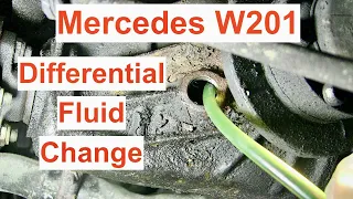 Mercedes 190E Differential Fluid Change W201