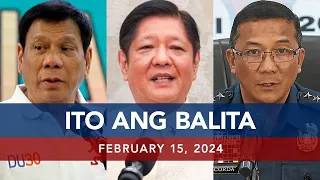 UNTV: Ito Ang Balita | February 15, 2024