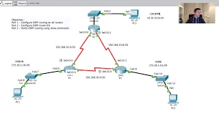 How to configure OSPF in Cisco Packet - Part ONE