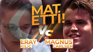 16 YAŞINDAKİ TÜRK, Magnus Carlsen'i MAT ETTİ! (%96.4 DOĞRULUK) | Eray Kılıç vs Magnus Carlsen