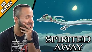 FIRST TIME WATCHING A STUDIO GHIBLI FILM | SPIRITED AWAY | LIVE REACTION