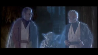 Return of the Jedi - Sebastian Shaw as the ghost of Anakin Skywalker