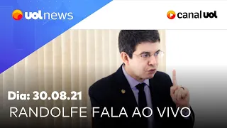 Randolfe Rodrigues fala de declarações de Bolsonaro sobre armas e CPI | UOL News Manhã (30/08/21)