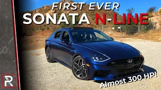 The 2021 Hyundai Sonata N-Line is Family Sport Sedan With Nearly 300 HP