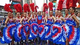 Best of France in Times Square filmed on Saturday September 26, 2015