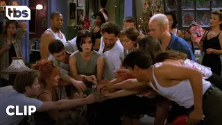 Friends: Monica and Rachel's Christmas Sauna Party (Season 2 Clip) | TBS