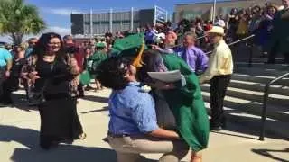Adorable Proposal at USF Graduation Ceremony!
