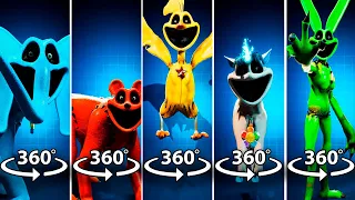 Big Monsters Smiling Critters Poppy Playtime Chapter 3 FNAF AR Workshop Animations 360º VR