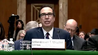 WATCH: Treasury Secretary Steve Mnuchin testifies before Senate committee