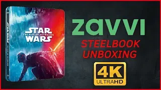 Star Wars The Rise Of Skywalker Zavvi Exclusive 4K Steelbook Unboxing | Bluraymadness