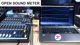 OPEN SOUND METER -  FREE FFT ANALYZER FOR WINDOWS AND MAC - CONNECTIONS AND SET UP