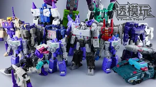 【SwiftTransform】Decepticons! War For Cybertron Collection! (Some IDW) Transformers 透模玩速变 变形金刚 霸天虎