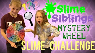 Mystery Wheel Slime Challenge! #Slime #SlimeChallenge #Slimechallenges #Mysterywheelslimechallenge