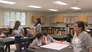 Elementary, middle school girls explore STEM activities at Northside ISD summer camp