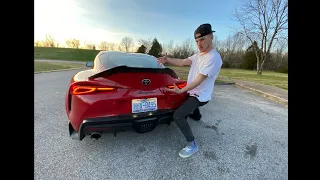 The Supra Finally Gets A Carbon Wing!!