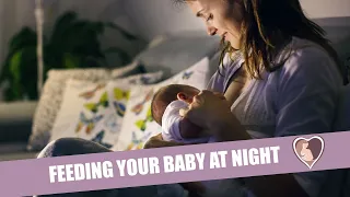 Breastfeeding at night - how to get a good nights sleep