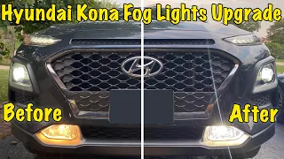 Upgrading Hyundai Kona's Fog Lights to AISKITS LED Bulbs