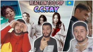 REACTION TO Q-POP / KAZAKH SINGER: C.C.TAY "KUTESIN BE" "Tusinip qara" "TAPTYM SENI"