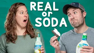 Would You Eat Apple Pie with Bacon? | Real vs Soda Challenge #2