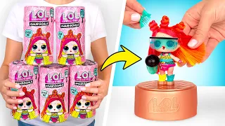 UNBOXING Boneka L.O.L. Surprise Hairgoals Seri Makeover