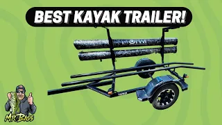 BEST KAYAK TRAILER! After 2 Years UPDATE. Tournament Ready!