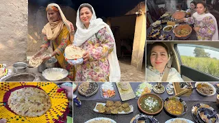 Grand Dawat in Pakistani village || Tandoor Mey lagye roti || Thank you @Slailabukhari