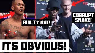 I Think Israel Adesanya Is On Roids! IT IS OBVIOUS! Adesanya Passes USADA? @MorePlatesMoreDates