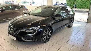 Présentation, essai statique RENAULT TALISMAN ESTATE TCE 200 ch INITIALE PARIS 1,6 TURBO FULL OPTION