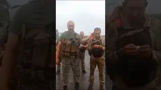 A typical Russian soldiers who are normally drunk and  do not want to fight gets a slap instead.