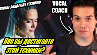 Юля Паршута – По краю (Vegas City Hall, live, 2024) | Reaccion Vocal Coach | Ema Arias