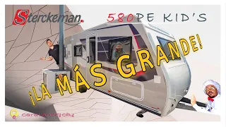 STERCKEMAN EVOLUTION 580PE KIDS!! LA MÁS GRANDE DE LA MARCA!!