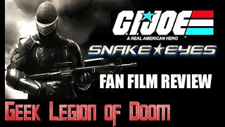 G.I.JOE : SNAKE EYES ( 2020 Juan Manuel Olmedo ) Action Fan Film Review