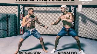 Cristiano Ronaldo meets Conor McGregor in Las Vegas - THIS IS THE MAC LIFE