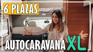 AUTOCARAVANA Capuchina por DENTRO 6 plazas😱 | Elnagh Baron 26 gran CASA RODANTE [House Tour Español]